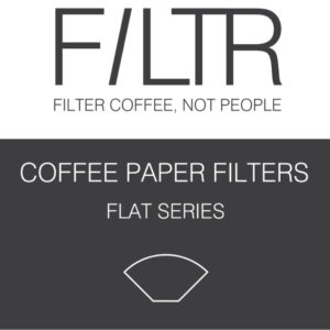 100 Coffee Dripper Filter papers (wedge) (1x2) sml